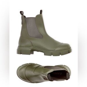 Ganni Rubber City Rain boots - Womens size 8